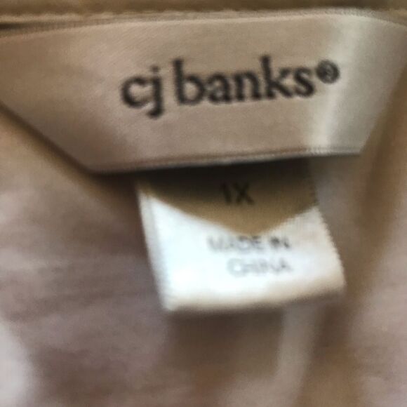 CJ Banks size 1X lace top excellent condition see pics - Picture 4 of 4